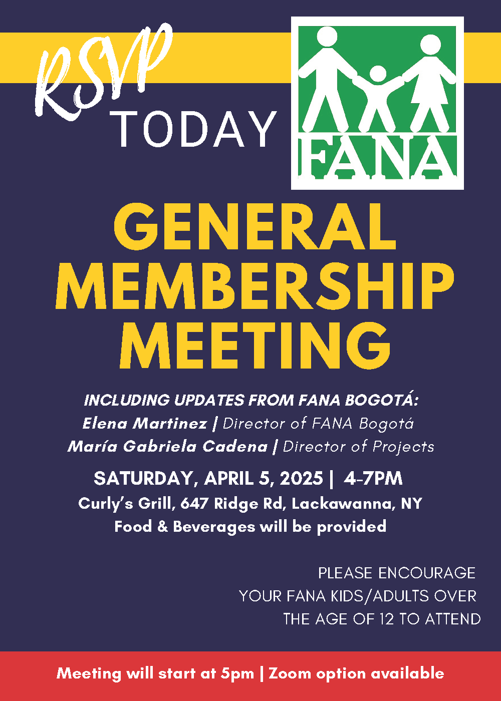 general membership meeting